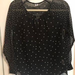 Patterned Old Navy Blouse